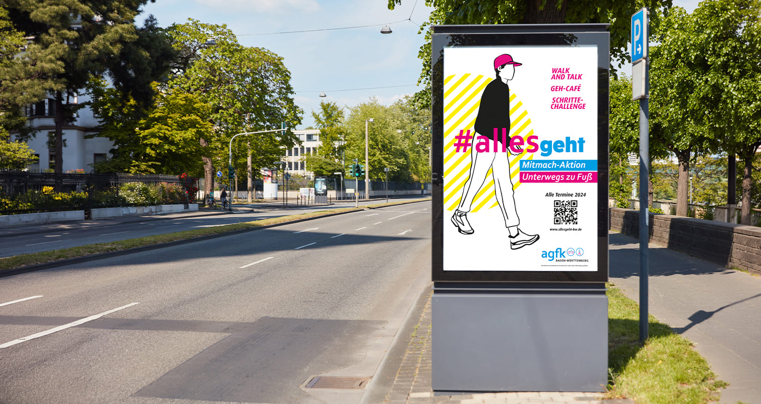 Kampagen #allesgeht für die AGFK-BW
