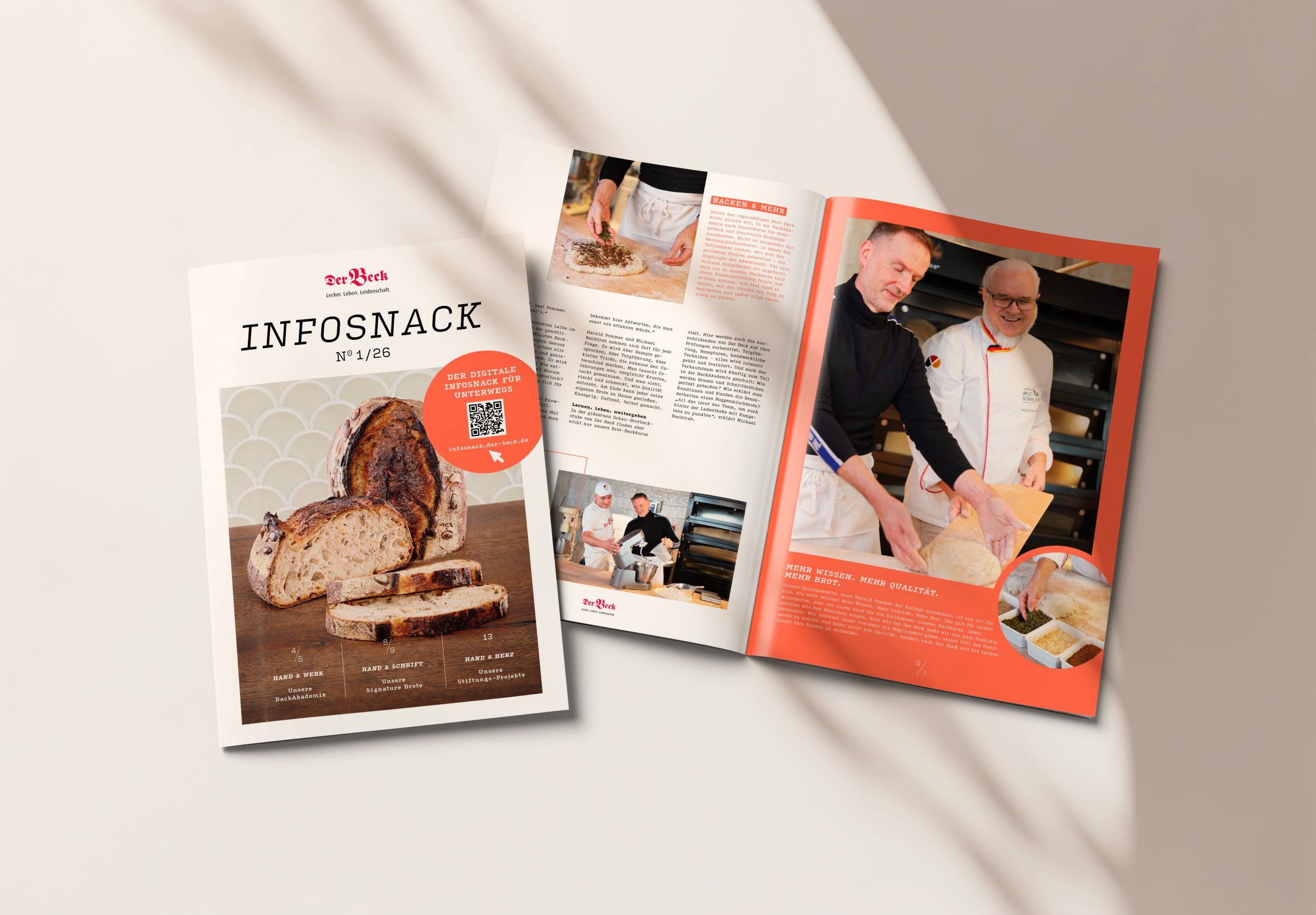 Magazindesign der rubi agentur für professionelle Marken- und Unternehmenskommunikation.