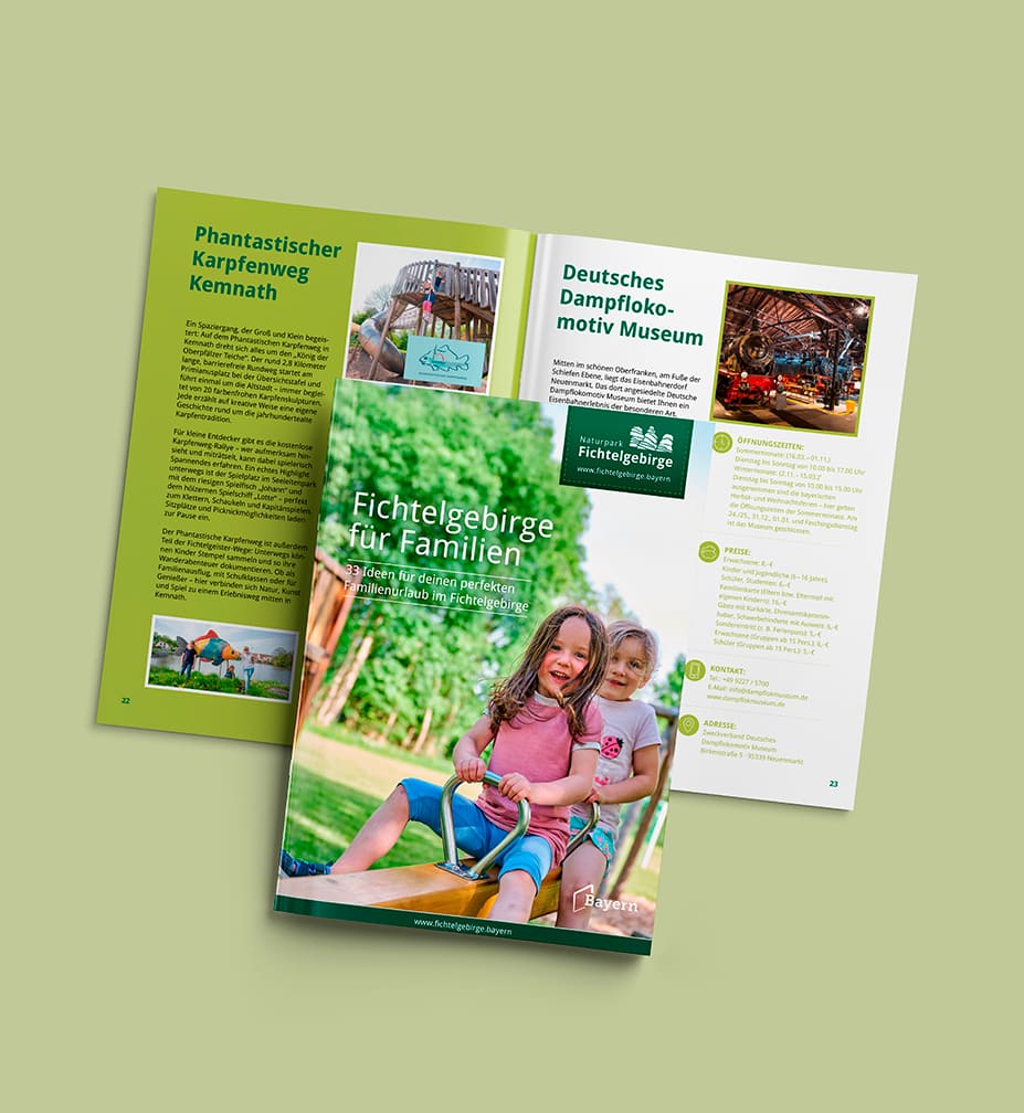 Fichtelgebirge Familienbroschüre